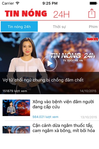Tin Nong 24h screenshot 2
