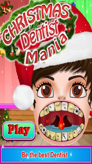 Christmas Dentist Mania - Free Kids Doctor game(圖1)-速報App