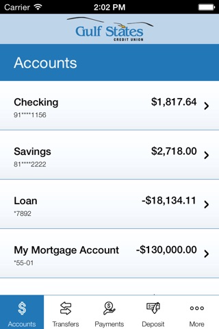 Gulf States Credit Union screenshot 3