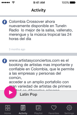 Latin Pop Colombia screenshot 2