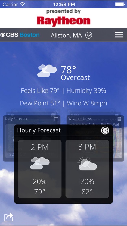 CBS Boston Weather