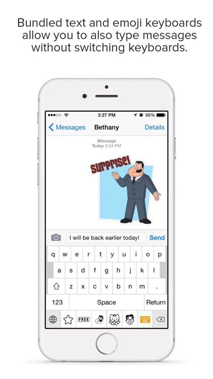 emojiTap Keyboard screenshot-3