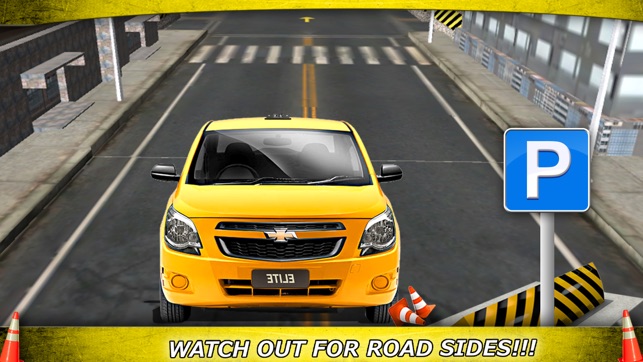 Super Taxi 3D Parking - Virtual Town Traffic Smash(圖4)-速報App