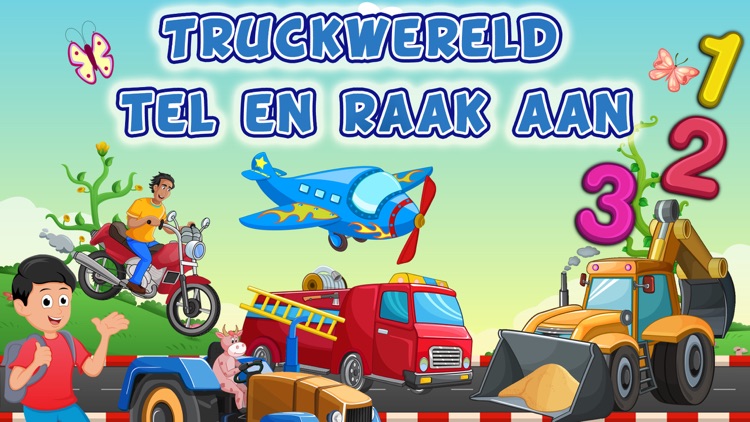 Dutch Trucks World- Learning Counting for Little Kids FREE