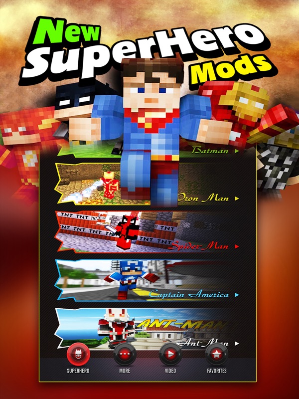 Pro Superhero Mod For Deadpool Minecraft Pc Online Game