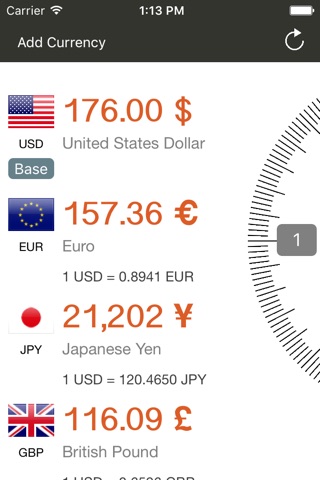 Moneda - Currency Converter screenshot 2