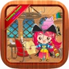 Cute Pirates Jigsaw Puzzles Educational Kids Games