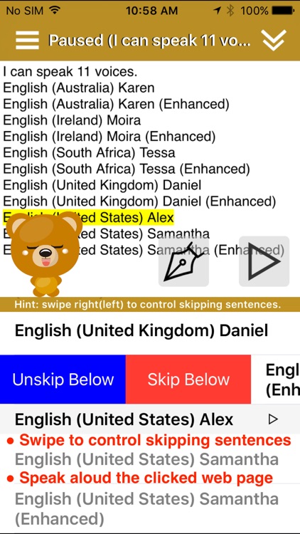 SpeakEnglish 2 FREE (41 English TTS Voices)