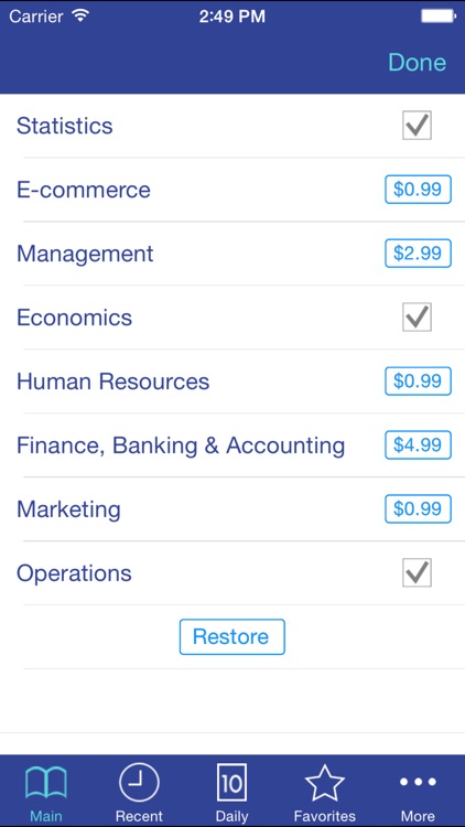 Libertuus English-Spanish Business Dictionary Lite screenshot-4