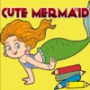 mermaid ariel games free coloring pages for girls