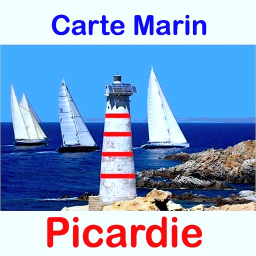 Marine: Picardie - GPS Map Navigator