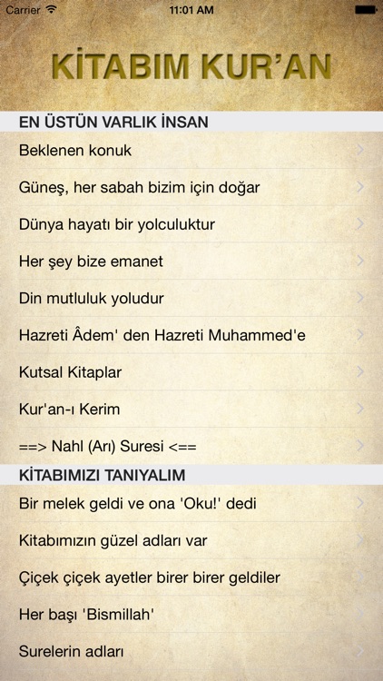 Kitabım Kur'an