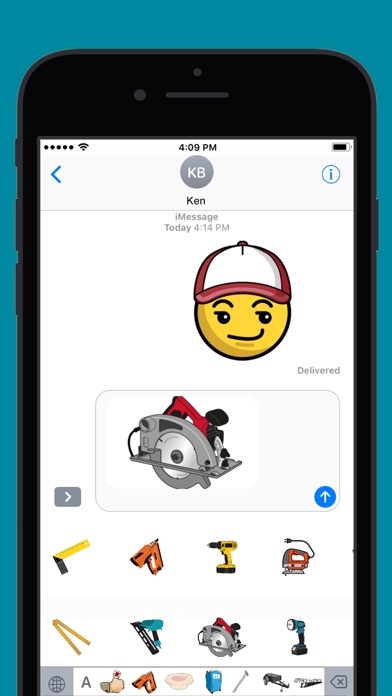 Carpenter Emoji screenshot 2