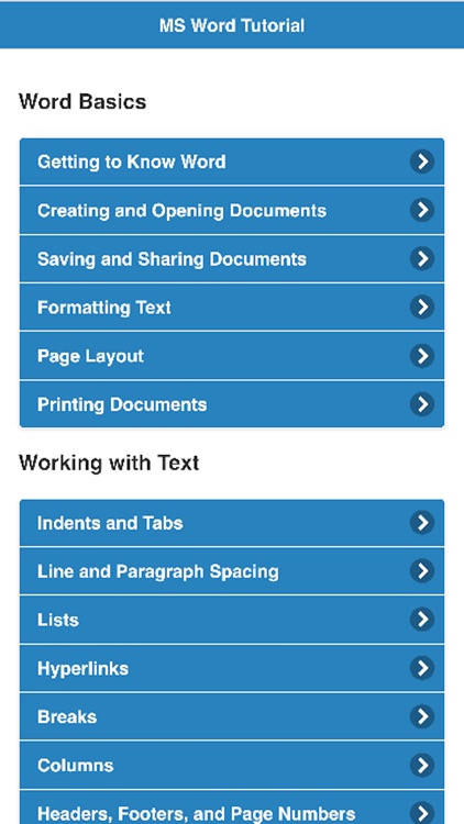 Tutorial for Microsoft Word - Step by step to learn Word
