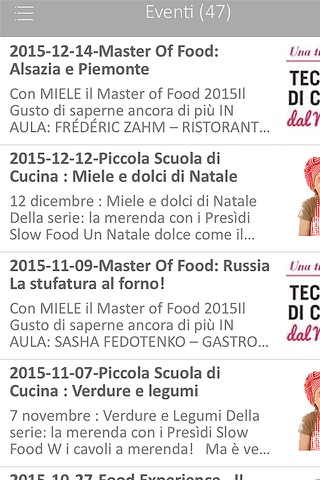 SlowFood Torino screenshot 3