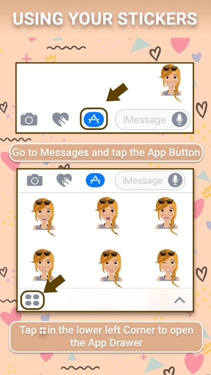 Avatar Girl : Animated Sticker