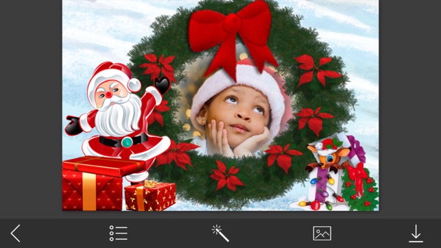 Xmas Santa Picture Frames - Colorful Frames(圖1)-速報App