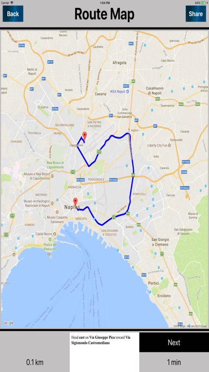 Naples Italy - Offline Maps screenshot-3