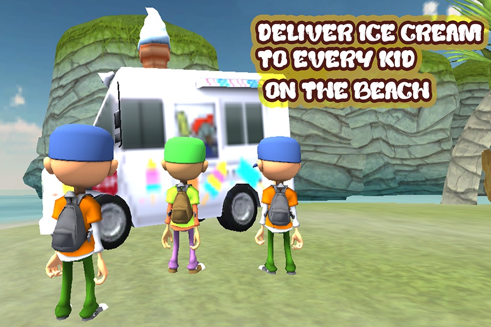 Ice Cream Delivery Van HD screenshot 3