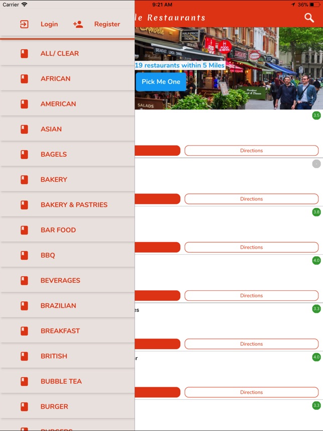 5milerestaurants On The