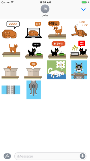 Pixel Kitties Stickers(圖2)-速報App