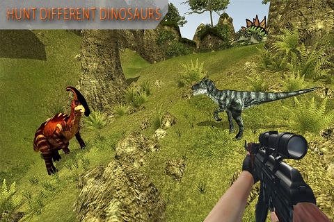 Jungle Dino Sniper Hunting 3D screenshot 2