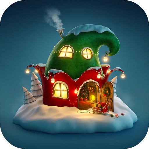 A Santas Christmas Elf  Games for Little Kids Free icon