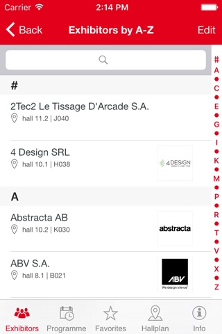 ORGATEC screenshot 2