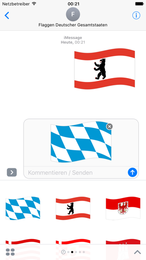 Flaggen Deutscher Gesamtstaaten Stickers(圖1)-速報App