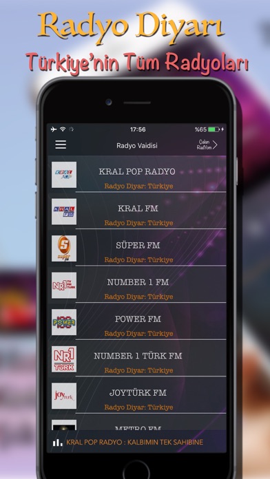 Radyo Vadisi - Türkiye: 81 il Tüm Radyolar Burada, Radyo dinle screenshot 3