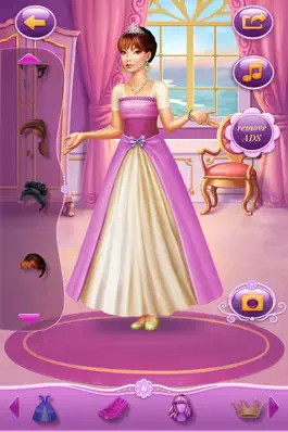 Game screenshot Dress Up Princess Snow White apk