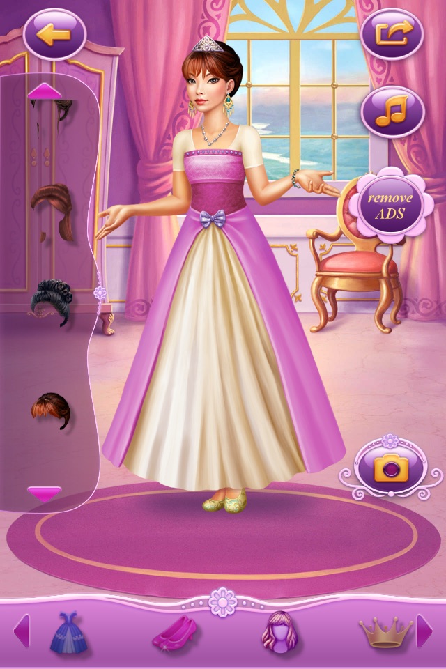 Dress Up Princess Snow White screenshot 2