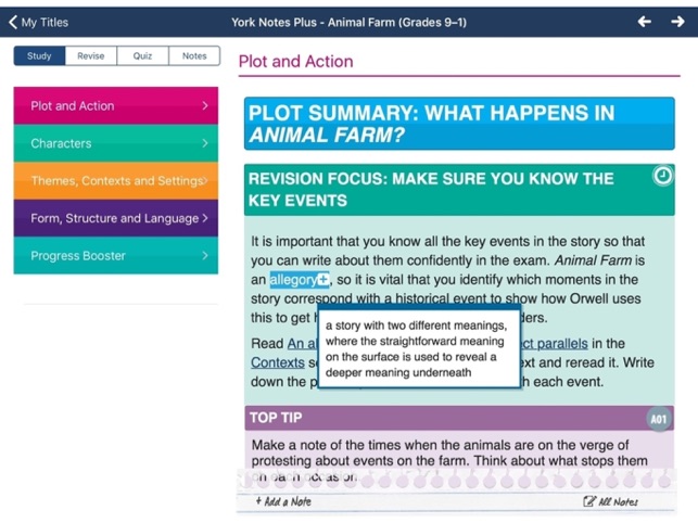 Animal Farm York Notes for GCSE 9-1 for iPad(圖2)-速報App