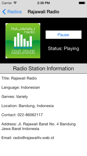 Indonesia Radio Live Player (Bahasa Indonesian / Malay / Jak(圖4)-速報App