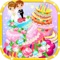 Romantic Wedding Cake - Princess And Prince Make&Design Dessert Recipe Salon Free