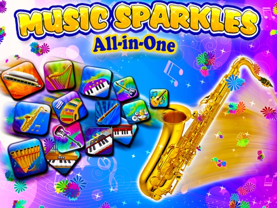 Music Sparkles – All in One Musical Instruments Collection HD screenshot