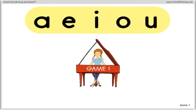 Vowel Sounds Song & Game Lite(圖2)-速報App