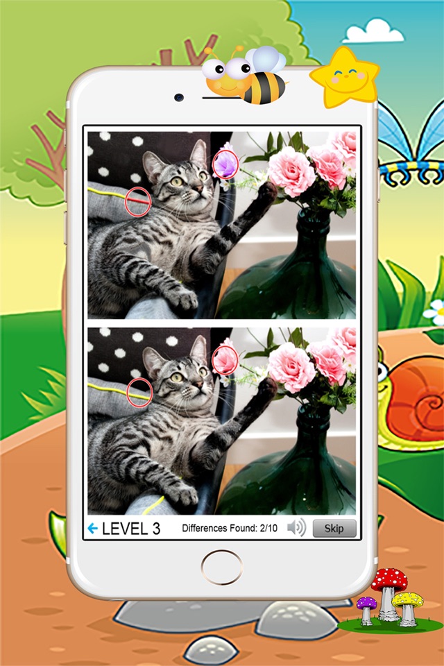 Cats Spot The Difference 10 screenshot 2
