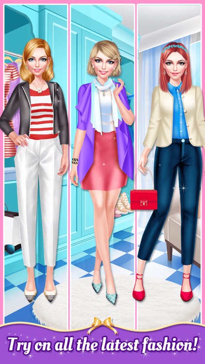 BFF Fashion Boutique Salon - Beauty Makeover Game screenshot-3