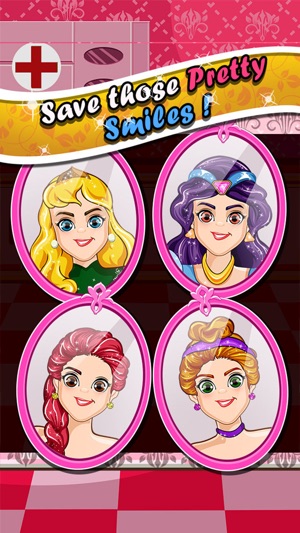 Princess Dentist Salon Doctor Girls Kids Games(圖3)-速報App