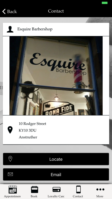 Esquire Barbershop app screenshot 2