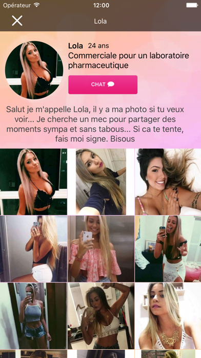 Chat Rencontre & Flirt screenshot 2