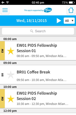Screenshot of WSPID 2015