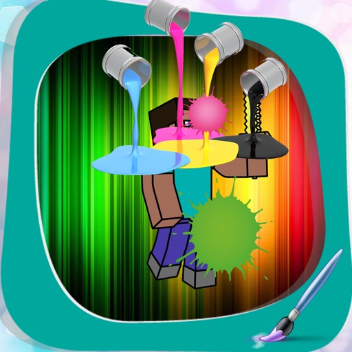 Coloring for Minecraft Kids Version iOS App