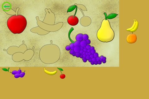 Shape Puzzle Fruits and Veggies screenshot 2