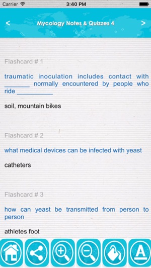 Mycology Exam Review & Test Bank App : 1600 Practice Quiz, f(圖2)-速報App