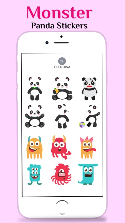 Little Monster and Panda