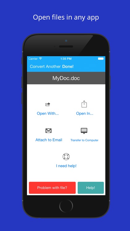 The Document Converter - Convert documents to and from file formats for Pages and Office! screenshot-3