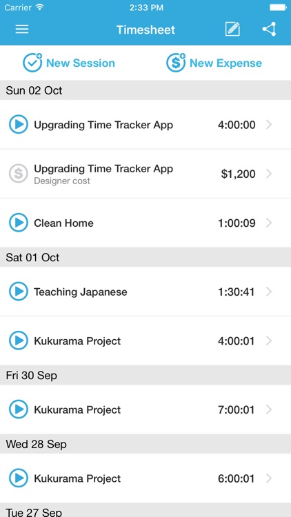 Time Tracker Plus : Track your tasks screenshot-3