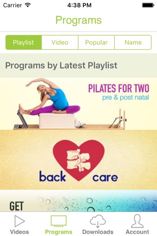 Pilates Anytime Workouts screenshot 3